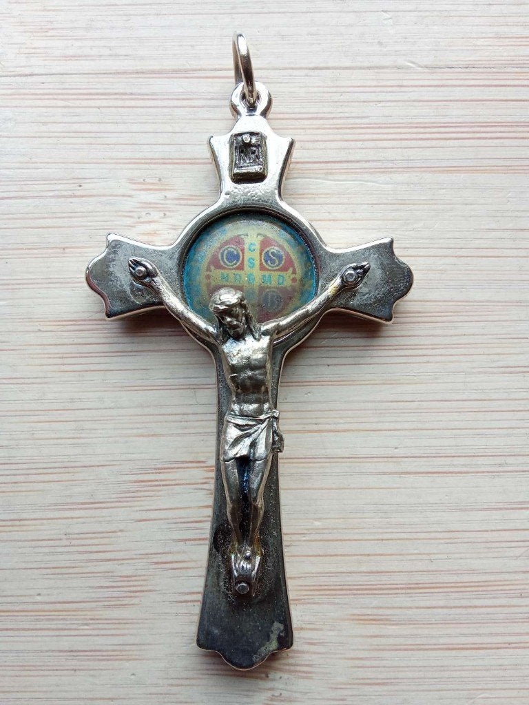 Kruisje Benedictus, Verzamelen, Ophalen of Verzenden, Gebruikt, Overige typen, Christendom | Katholiek