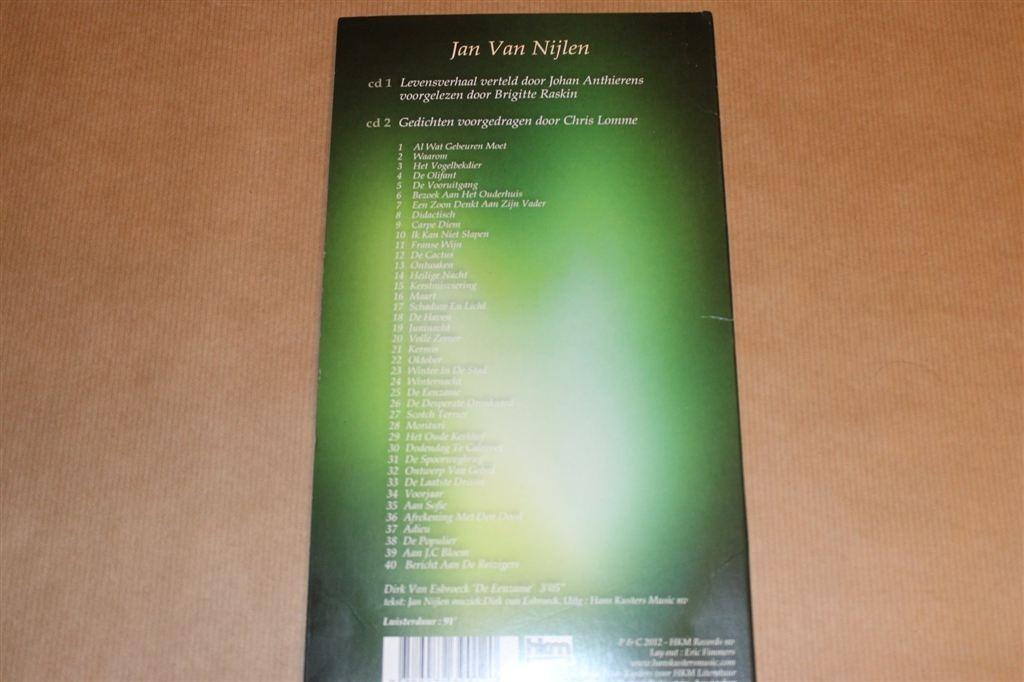 Jan Van Nijlen Luisterboek — Leven & Gedichten — 2 CD\'s, Ophalen of Verzenden