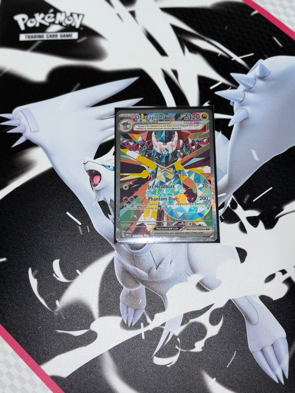 Dragapult ex Pokémon Kaart - Zo goed als nieuw, Ophalen of Verzenden, Zo goed als nieuw, Losse kaart