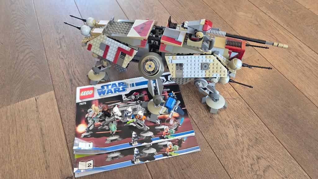 Lego Star Wars Set 7675 AT-TE Walker, Compleet, Gebruikt, Star Wars, Lego