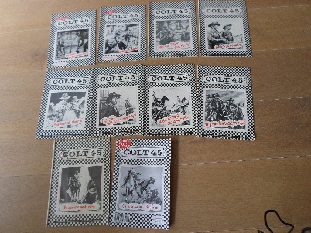 10 western golt 45 boekjes, Ophalen of Verzenden, Gelezen