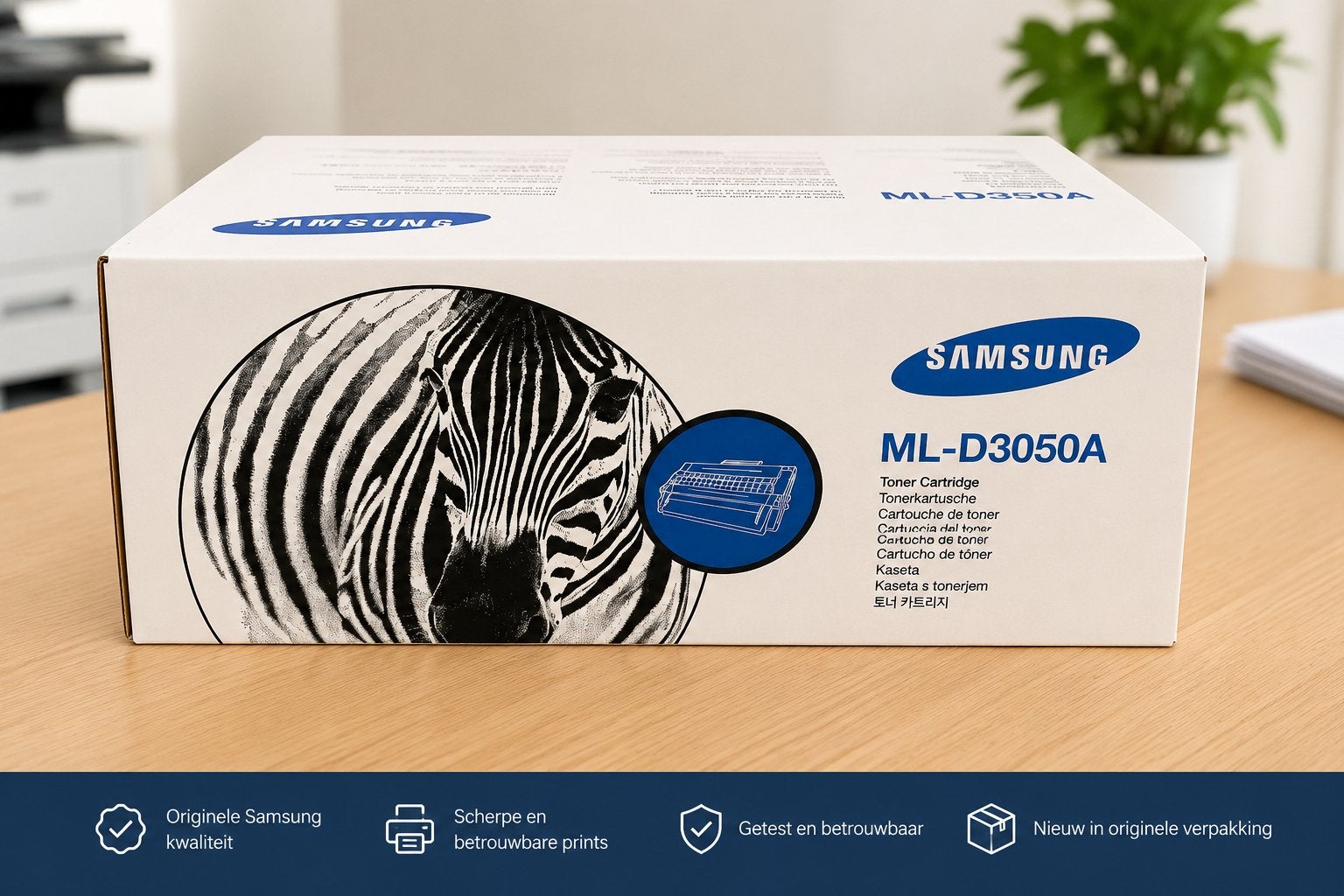 Nieuw! Originele Samsung ML-D3050A Toner – Ongebruikt, Ophalen, Zo goed als nieuw, Toner