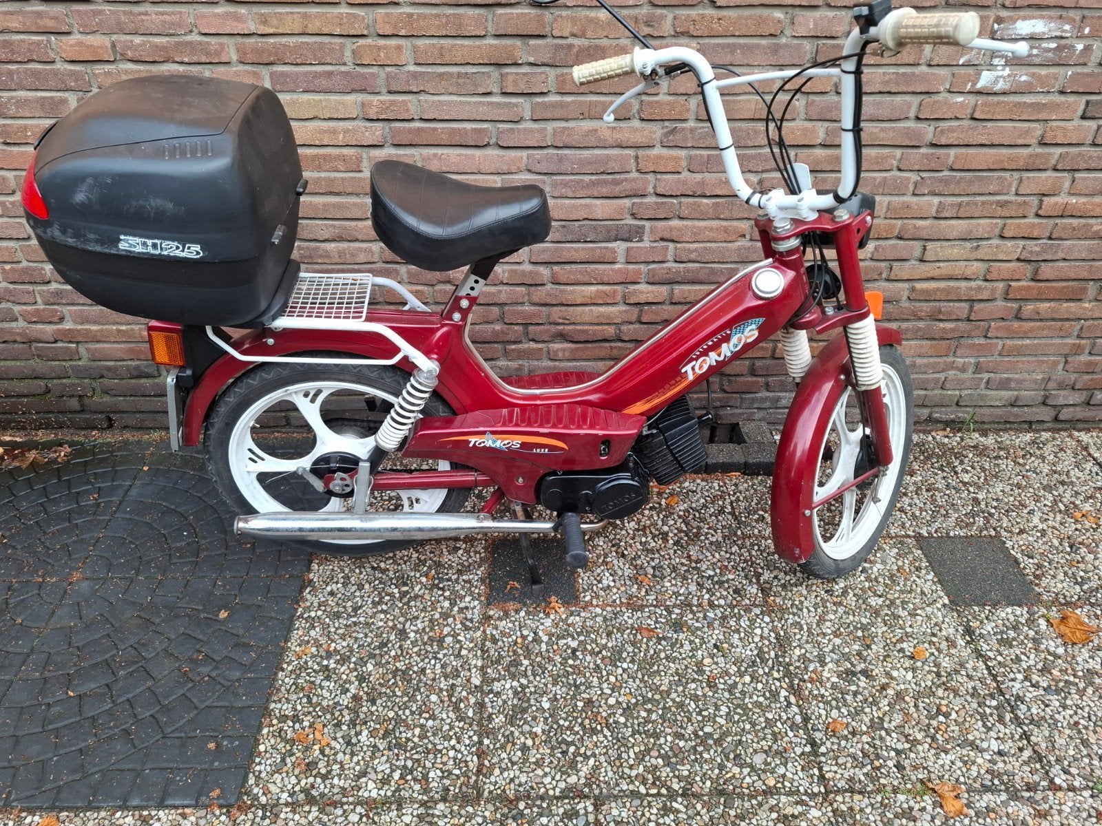 Tomos a35 blauw kenteken, Fietsen en Brommers, Brommers | Tomos, Ophalen, Zo goed als nieuw, Standard