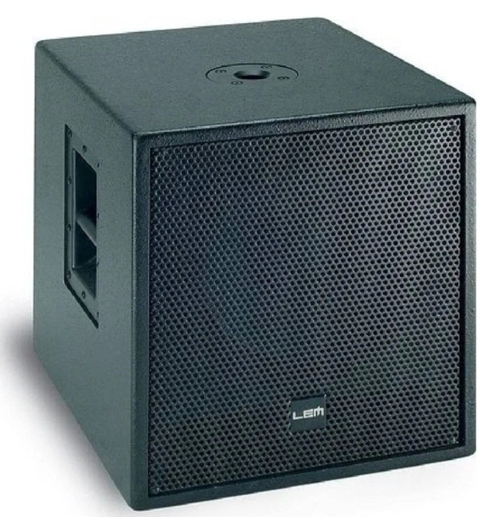 Lem spn12sa subwoofers(actief)12inch 2x zgan, Subwoofer, Zo goed als nieuw, Ophalen, 150 watt of meer