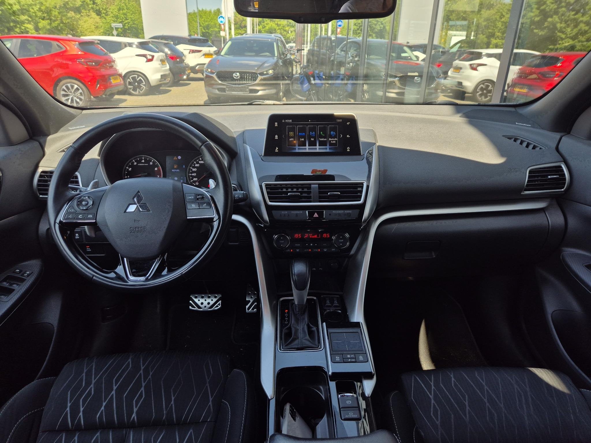Mitsubishi Eclipse Cross 1.5 DI-T Black Edition | Trekhaak |, Stof, 4 cilinders, Met garantie (alle), 163 pk