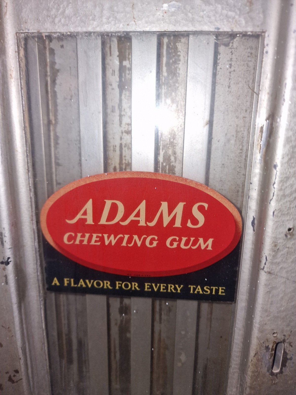 Adams chewing gum automaat, Ophalen, Gebruikt