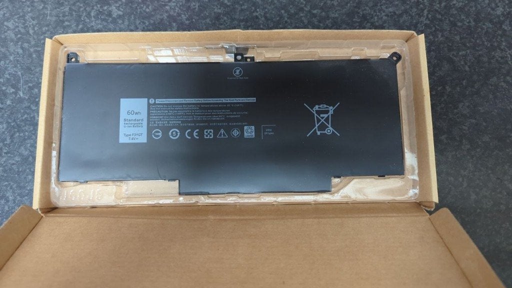Dell laptop accu F3YGT 60Wh - nieuw, Ophalen of Verzenden, Nieuw