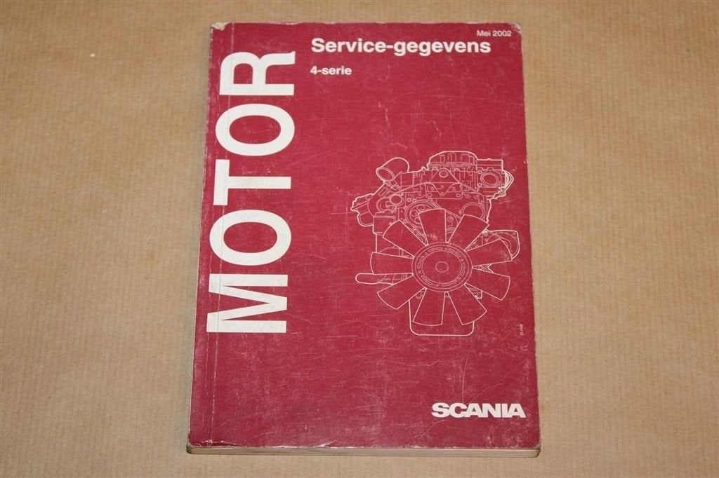 Scania Motor 4-serie — Service-gegevens 2002, Ophalen of Verzenden