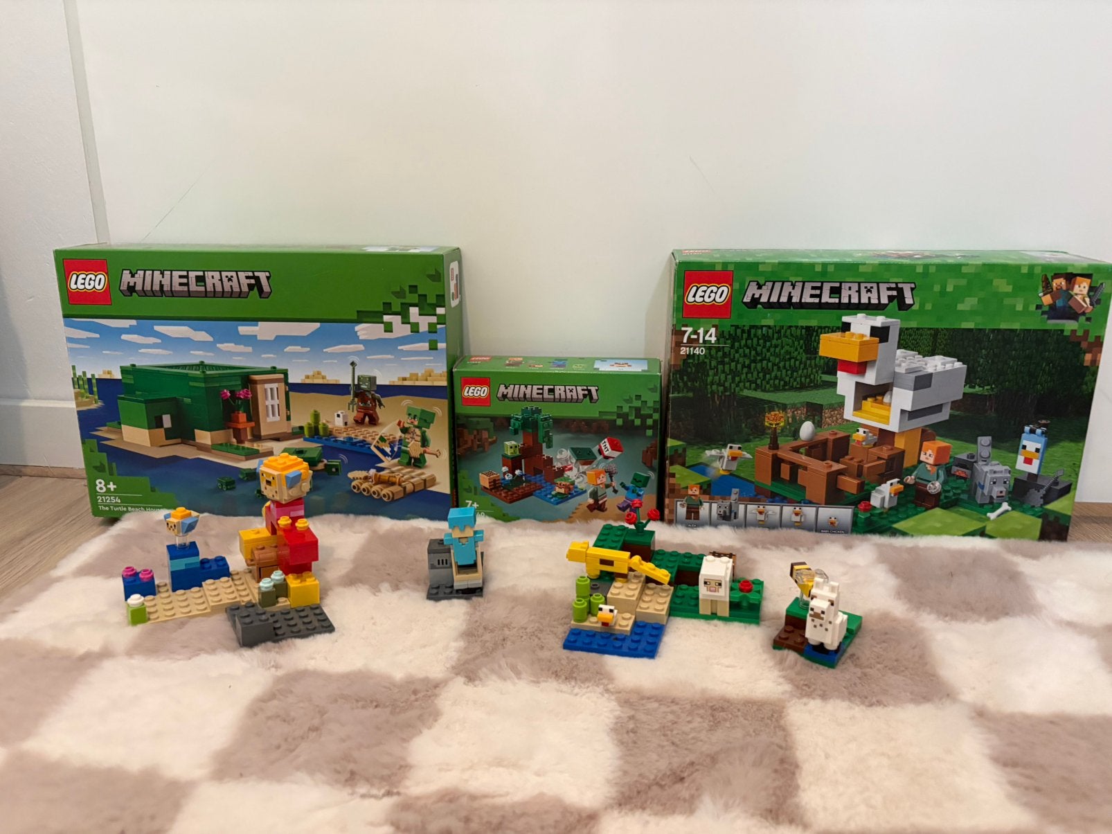 Diverse Minecraft Lego sets, Ophalen, Gebruikt, Minecraft, Lego