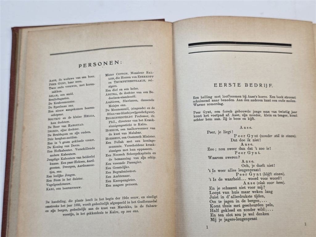 Peer Gynt — Ibsen, Dramatisch Gedicht 1908, Boeken, Ophalen of Verzenden, Gelezen