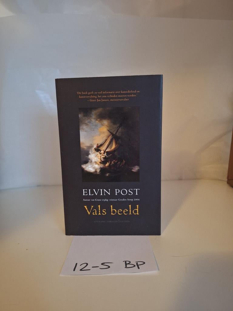 Elvin Post - Vals Beeld (Literaire Thriller), Boeken, Ophalen of Verzenden, Zo goed als nieuw, Elvin Post, Nederland