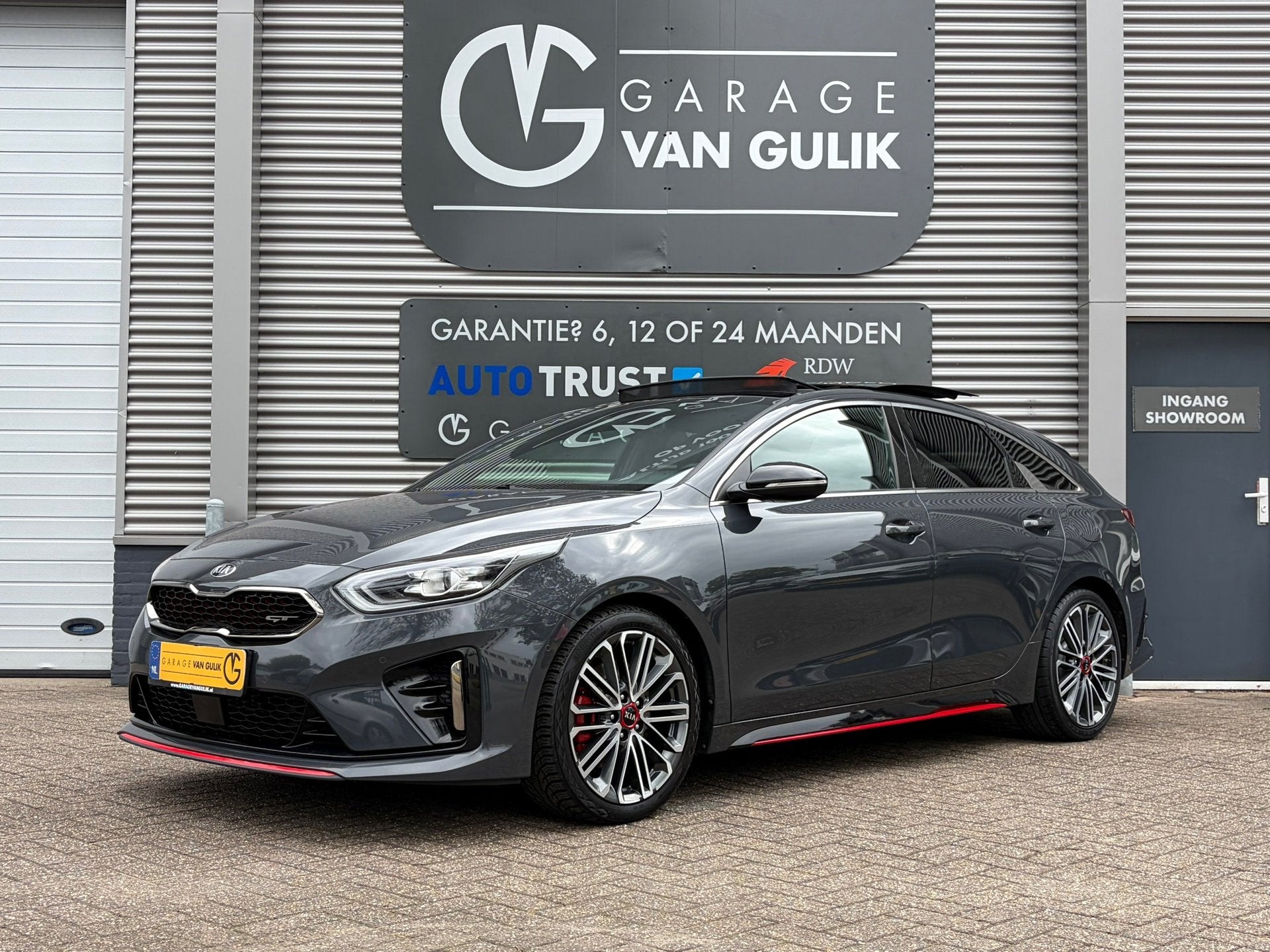 Kia ProCeed 1.6 T-GDI GT 204PK Automaat,Panodak,Navi,Clima,A, Auto's, 15 km/l, Gebruikt, 1591 cc, Origineel Nederlands