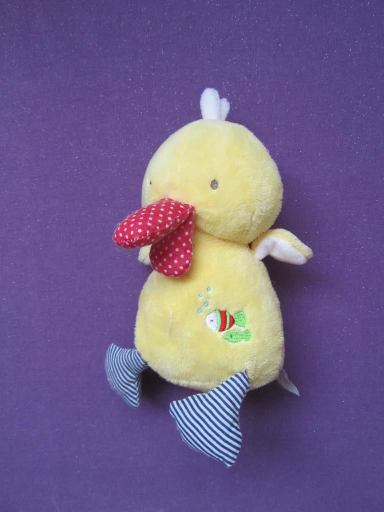 WIBRA Knuffel EEND **Nieuw**, Geel, Nieuw, Ophalen of Verzenden, Middelgroot (20 tot 80 cm)