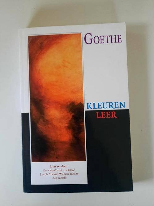 Kleurenleer . J.W. Goethe, Ophalen of Verzenden, Zo goed als nieuw, J.W. Goethe
