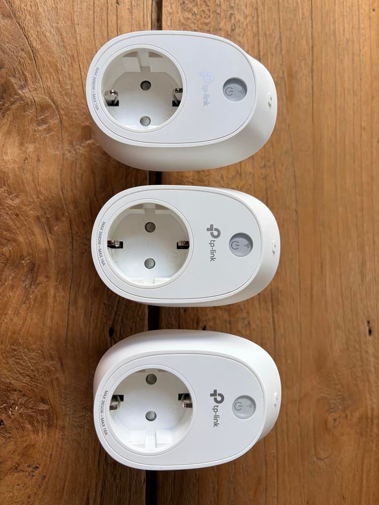 Set van 3 TP-Link HS110 Slimme Stekkers met Energiemeting, Ophalen of Verzenden, Gebruikt