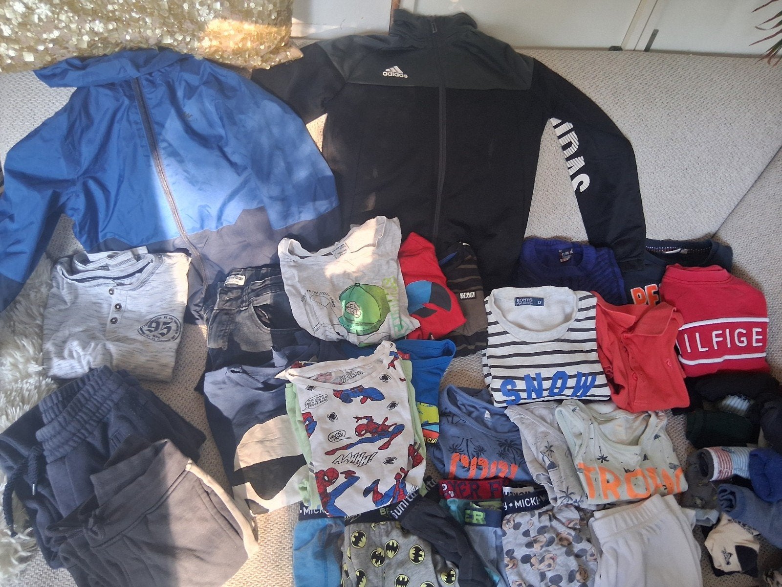 Volledig jongenskledingpakket 8 tot 10 jaar, diversen merken, Ophalen of Verzenden, Zo goed als nieuw, Jongen