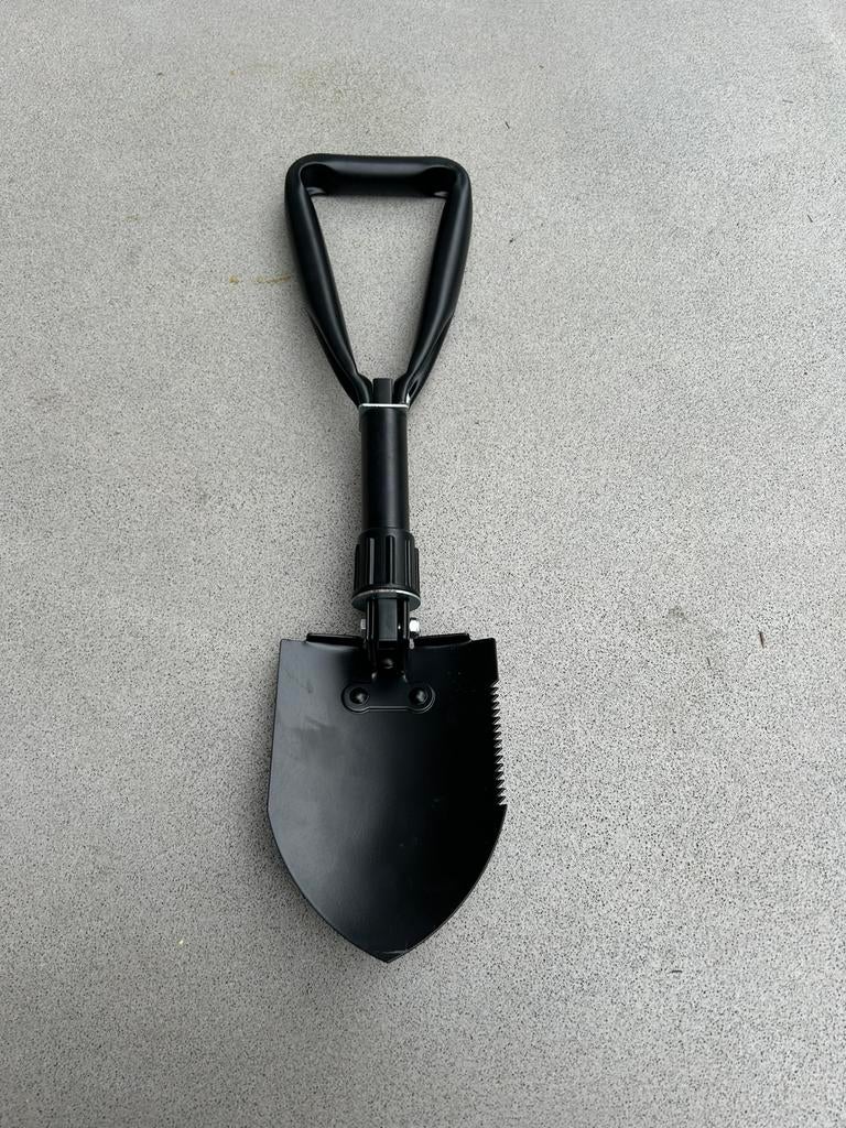 Opvouwbare metalen survival schep, Ophalen of Verzenden, Zo goed als nieuw