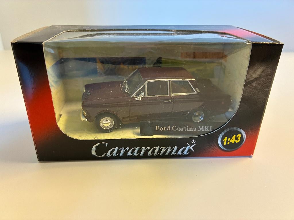 27461: Ford Cortina MKI - 1964 - Cararama 1:43, Hobby en Vrije tijd, Modelauto's | 1:43, Nieuw, Auto, Overige merken, Ophalen of Verzenden