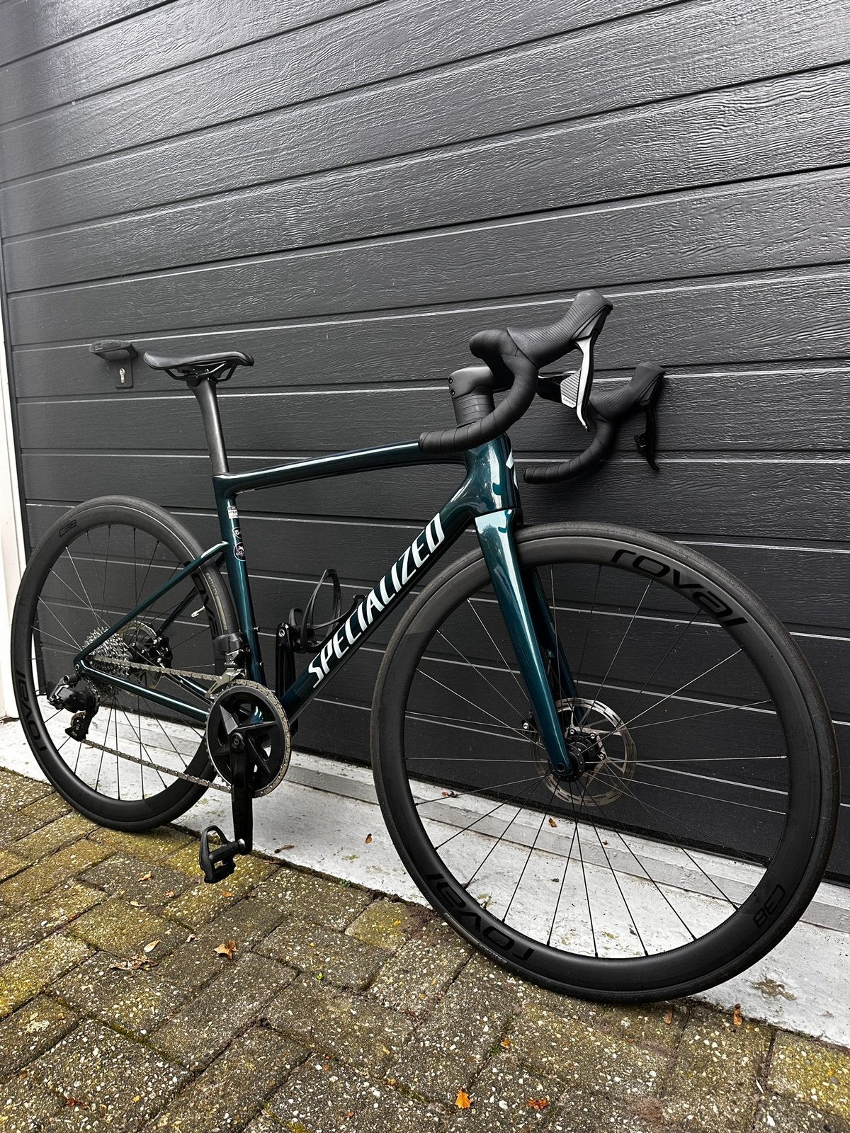 Specialized Tarmac SL8 met Roval Carbon Cockpit, Carbon, Zo goed als nieuw, Meer dan 20 versnellingen, 53 tot 57 cm