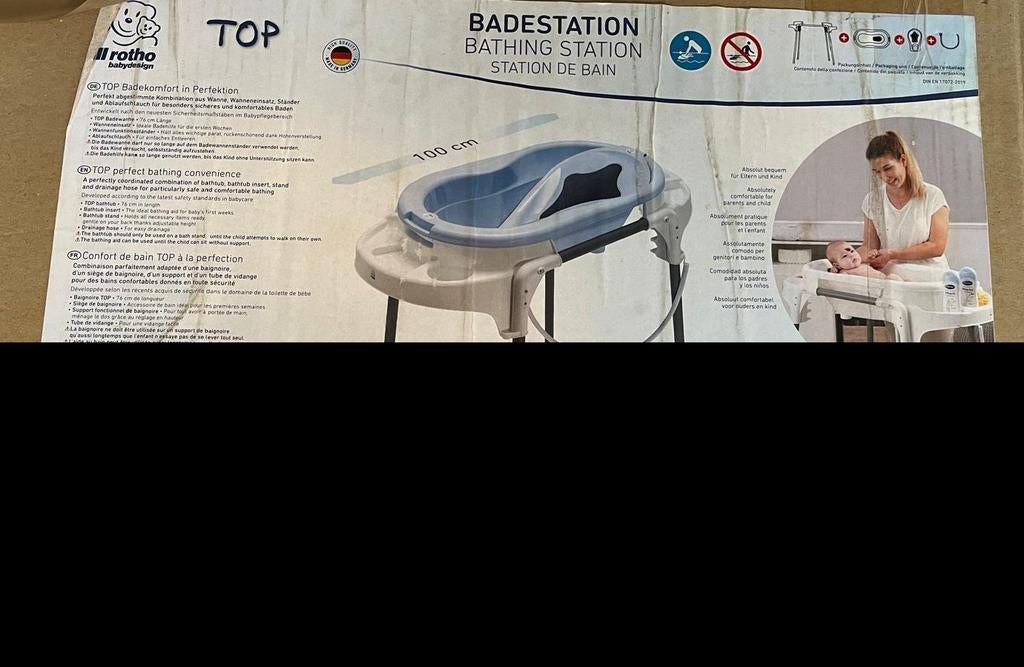 Rotho Babydesign TOP Badstation - Nieuw in doos, Nieuw, Badje, Standaard, Ophalen