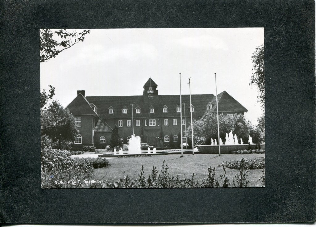 Ansicht Sliedrecht - Raadhuis, Verzamelen, Verzenden, 1980 tot heden, Ongelopen