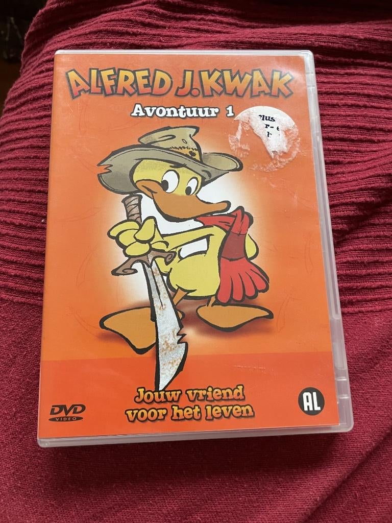 Alfred j. Kwak / avontuur 1 / dvd, Cd's en Dvd's, Alle leeftijden, Ophalen of Verzenden, Zo goed als nieuw, Europees