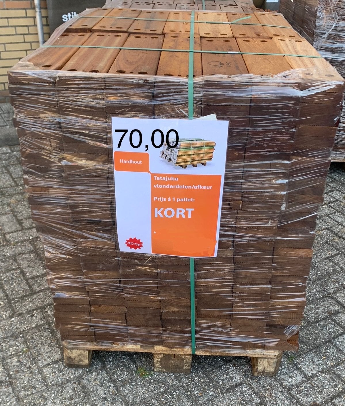 Tatujaba hardhout openhaard hout, Tuin en Terras, Haardhout, Minder dan 3 m³, Ophalen, Overige houtsoorten, Blokken