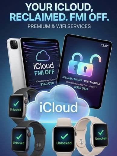 iCloud verwrijderen ? iWatch GPS versie en iPad Wifi versie, Verzenden