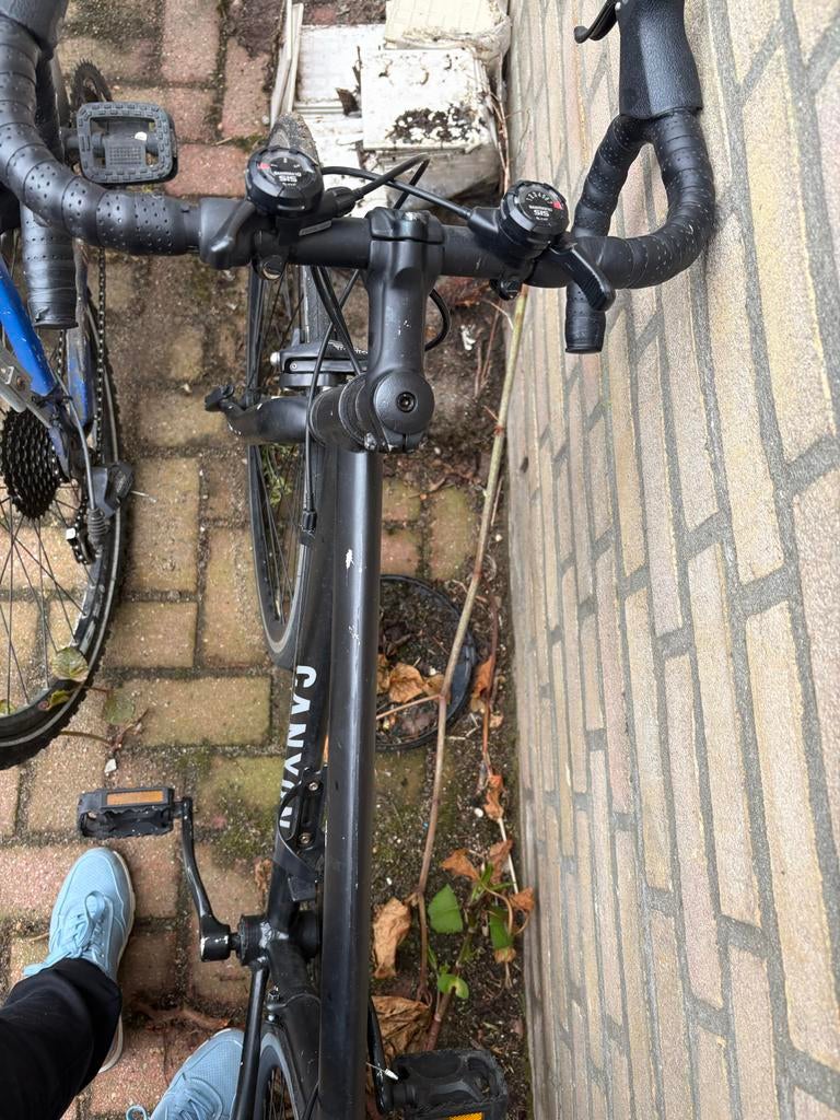 Canyon racefiets - Zwart, lichtgewicht en snel, Overige merken, 28 inch, Gebruikt, Aluminium