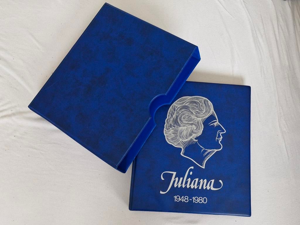 Compleet Muntenalbum Juliana (1948-1980) - Zilver Inclusief, Postzegels en Munten, Munten | Nederland, Ophalen of Verzenden, Koningin Juliana