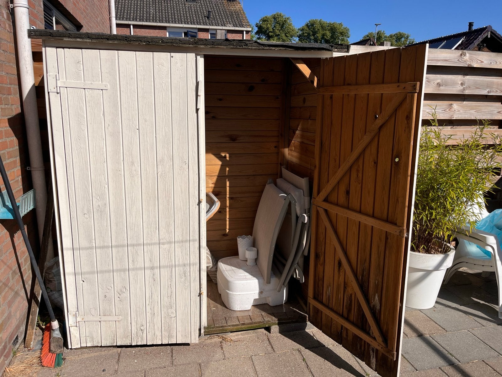 Houten Tuinberging / Schuur - Gebruikt, Ophalen, Gebruikt, Hout, Overige typen