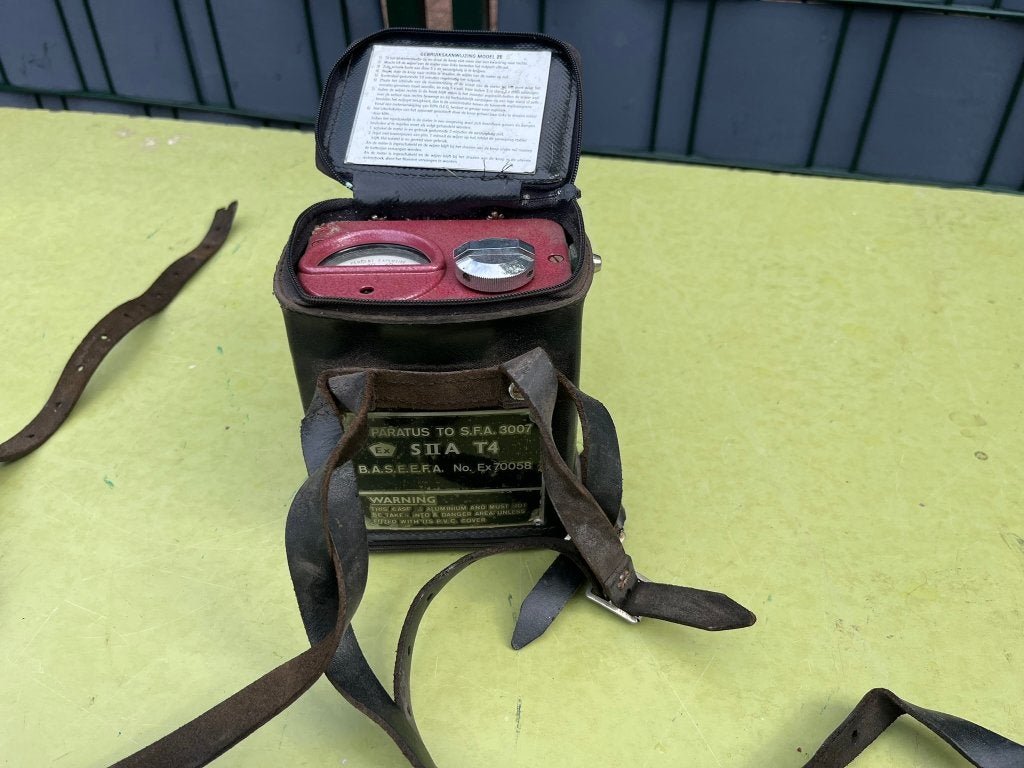 Explosiemeter 5 MSA SFA 3007 SIIA T4, Antiek en Kunst, Ophalen of Verzenden
