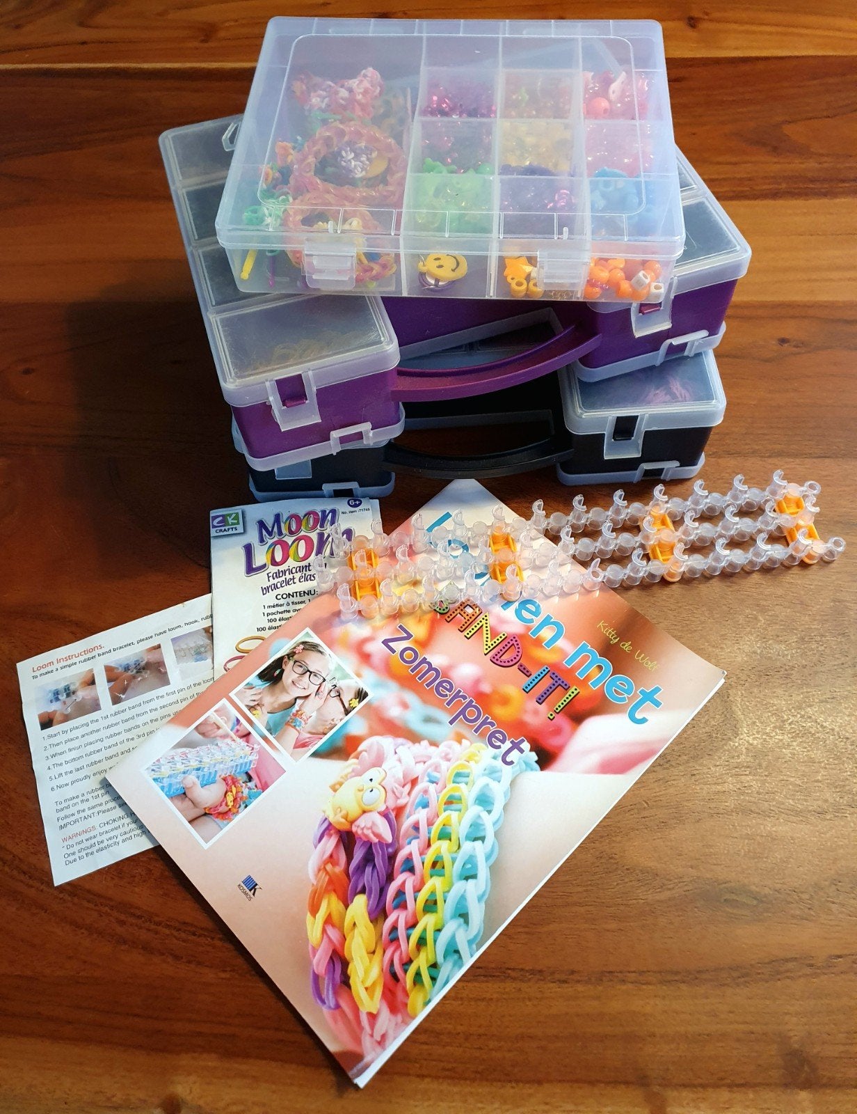 Loom Bandjes Pakket met Boek en Accessoires, Ophalen of Verzenden, Zo goed als nieuw, Overige typen