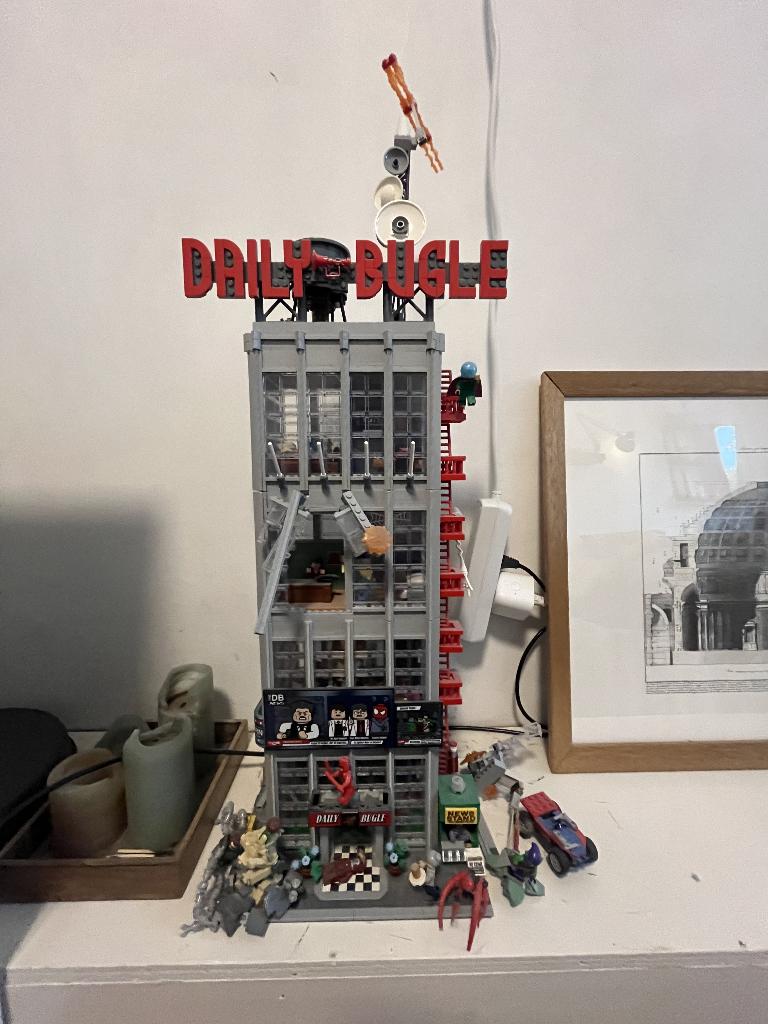 Lego Daily Bugle 76178, Marvel, Lego, Ophalen of Verzenden, Zo goed als nieuw