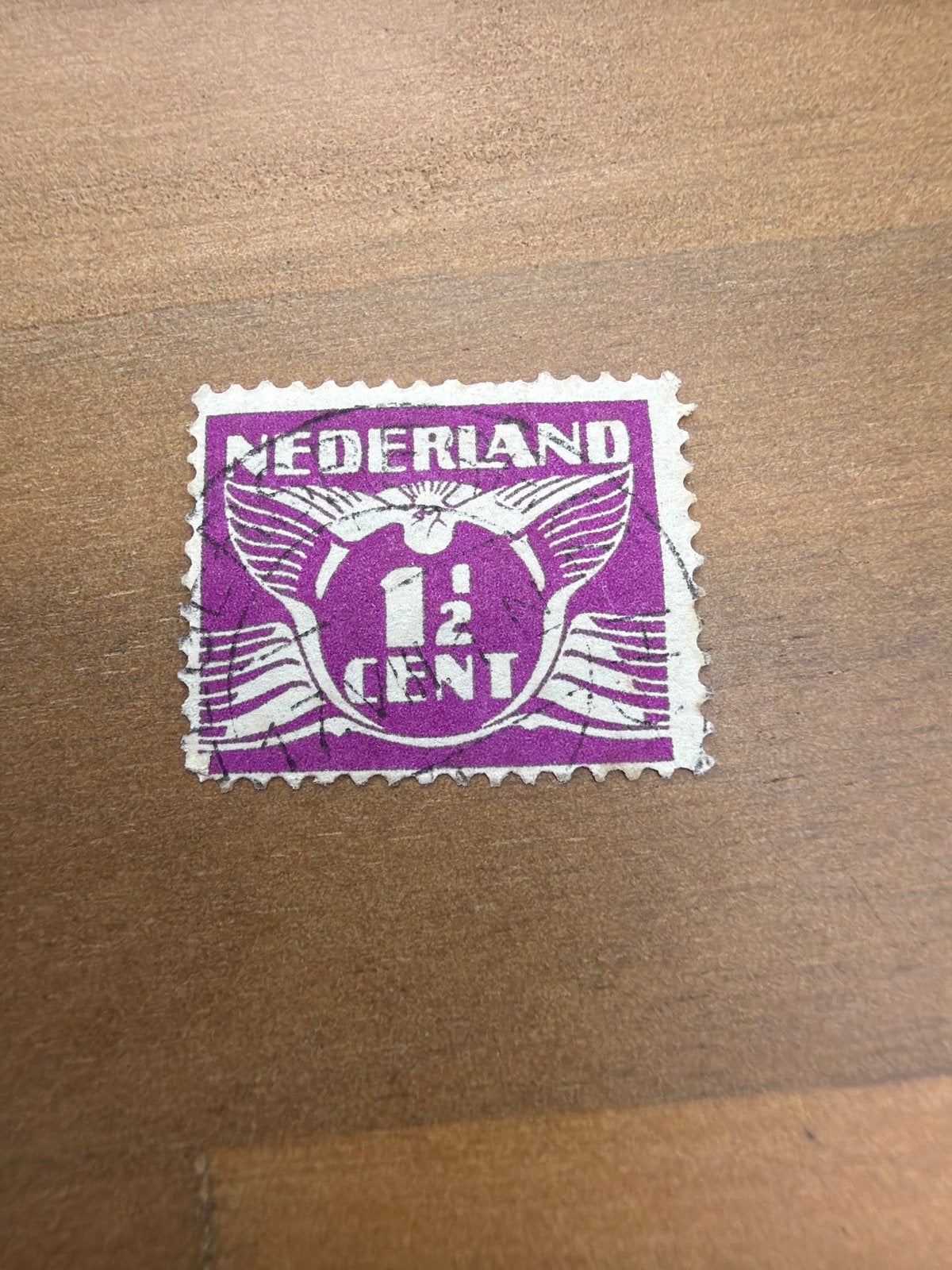 Nederland 1 1/2 Cent Postzegel, Postzegels en Munten, Postzegels | Nederland, Ophalen of Verzenden, T/m 1940, Gestempeld
