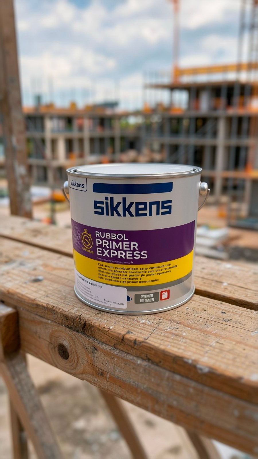 Sikkens Rubbol Primer Express - Grondverf ral 9010, Ophalen of Verzenden, Nieuw