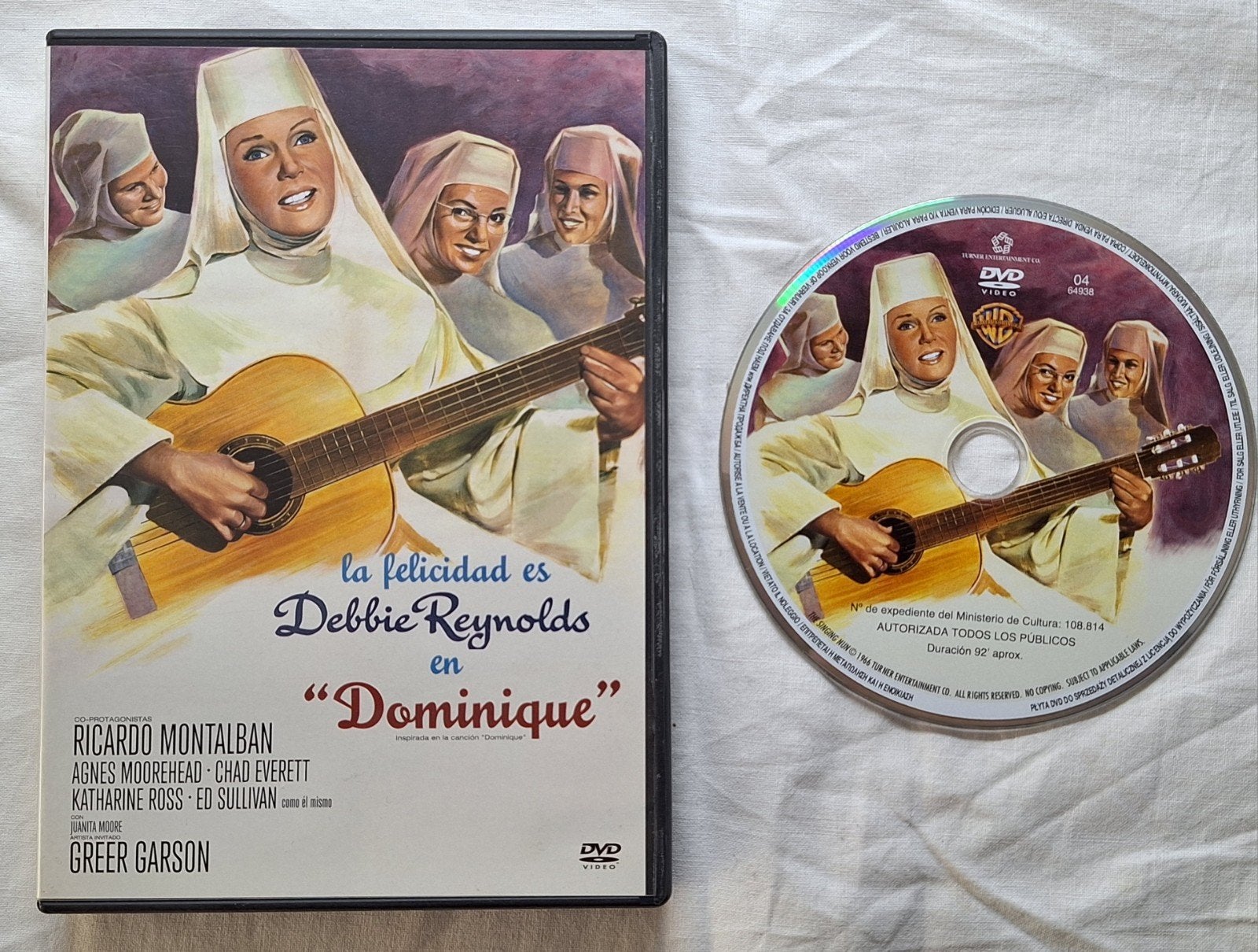 The Singing Nun ( Koster, 1966) met Debbie Reynolds IMPORT, Alle leeftijden, Ophalen of Verzenden, 1960 tot 1980, Drama