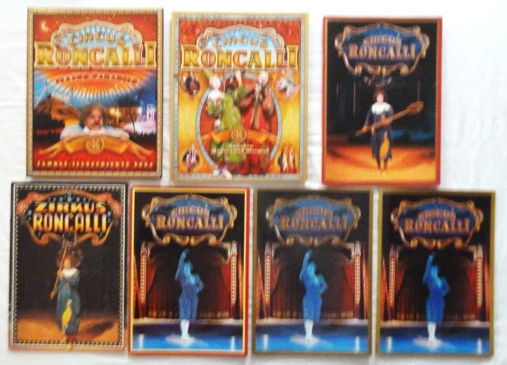 Circus Roncalli jaarboeken 2004 en 2005 / 5 x 80er jaren, Ophalen of Verzenden, Nieuw, Ballet of Musical