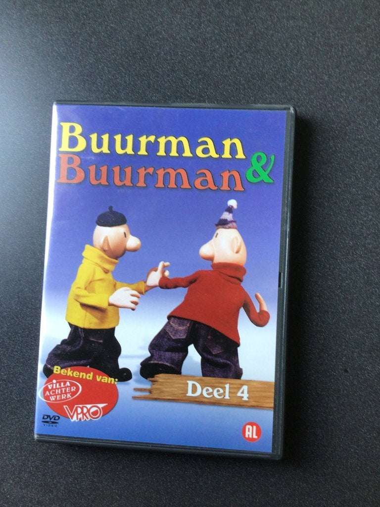 Buurman en Buurman DVD’s deel 3 en 4, Alle leeftijden, Poppen, Ophalen of Verzenden, Zo goed als nieuw
