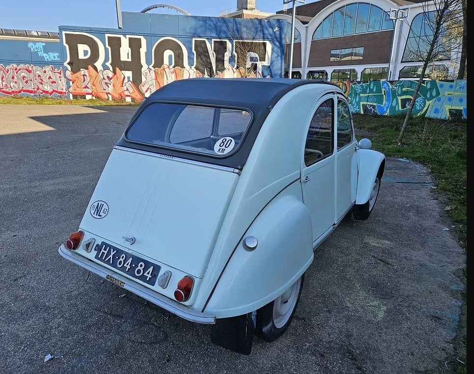Citroën 2CV AZ 1962 - bijzondere Belgische productie, Auto's, Citroën, Bedrijf, 2CV, Open dak, Benzine, Hatchback, Handgeschakeld