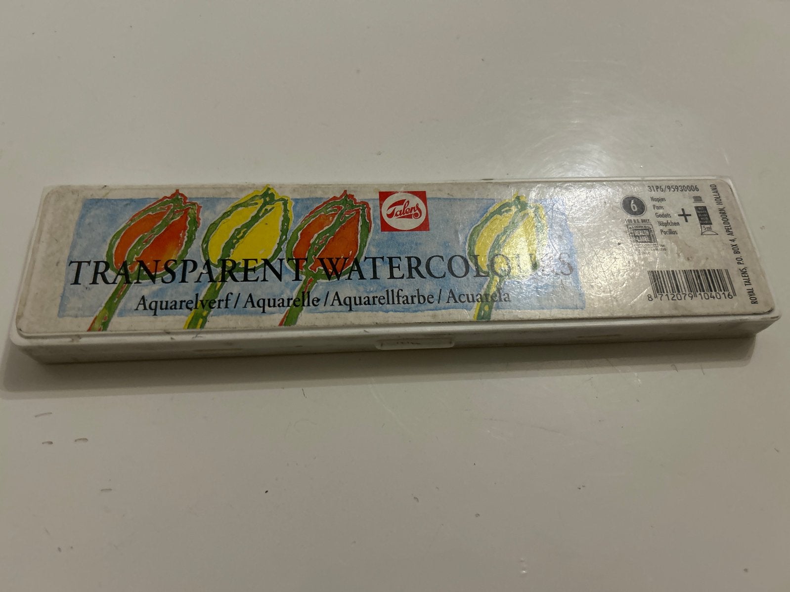 Royal Talens Transparent Waterverf Set, Ophalen of Verzenden, Gebruikt, Waterverf