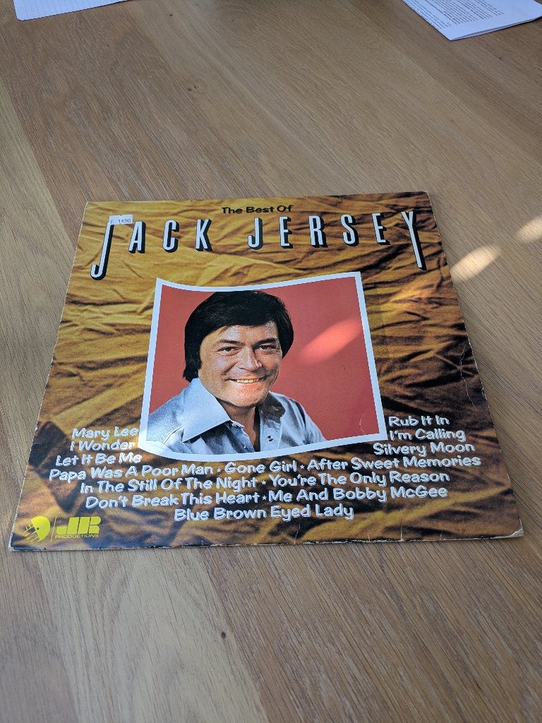 Jack Jersey - The Best Of Jack Jersey, Ophalen of Verzenden, Gebruikt, 12 inch