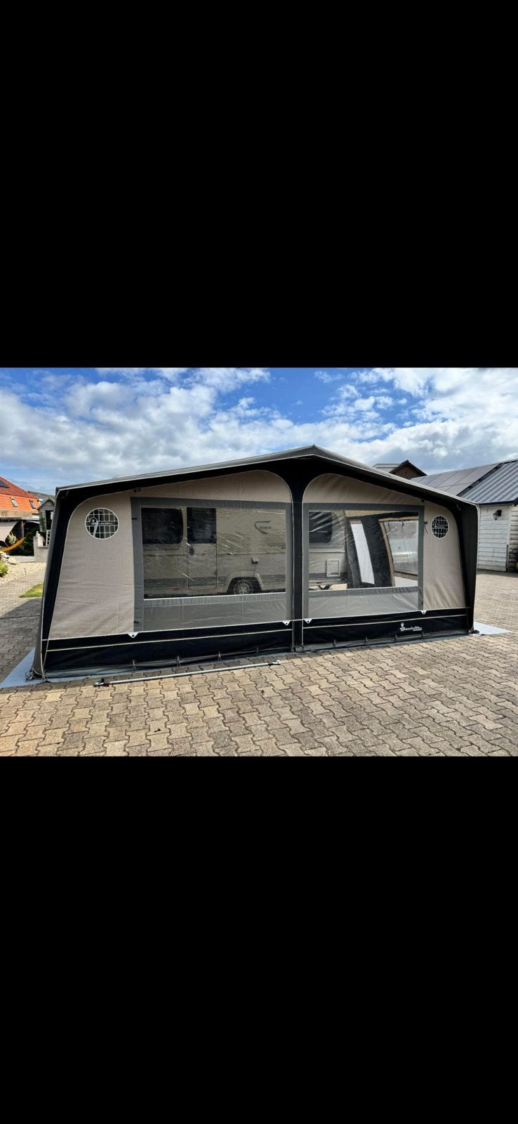 Isabella seed voortent maat g18, Caravans en Kamperen, Voortenten en Luifels, Ophalen, Gebruikt
