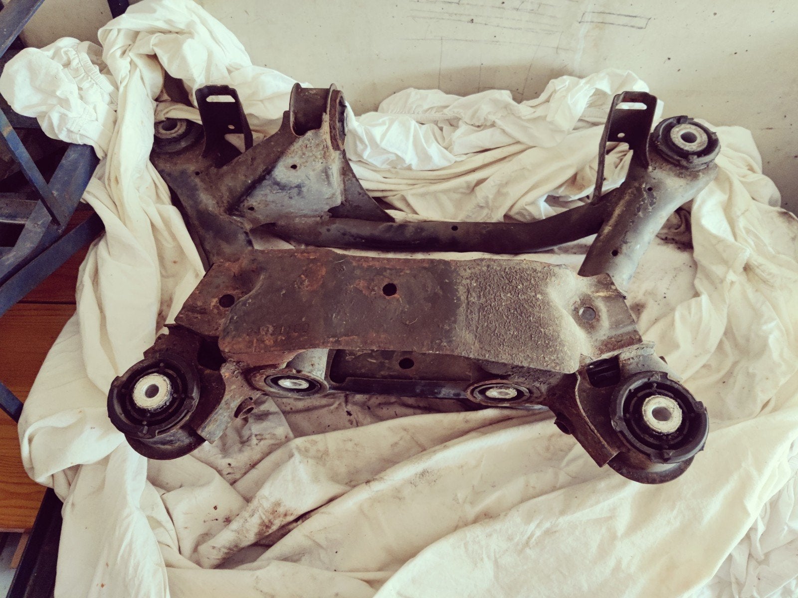 Subframe achteras BMW E46, Ophalen of Verzenden, Gebruikt, BMW