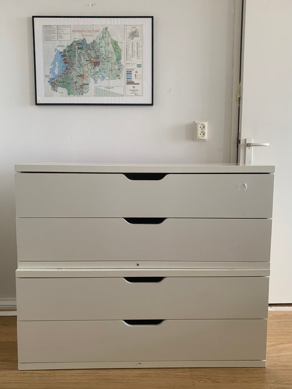 Twee IKEA Nordli ladekasten - Gebruikt, Ophalen, Gebruikt, 100 tot 150 cm, 5 laden of meer