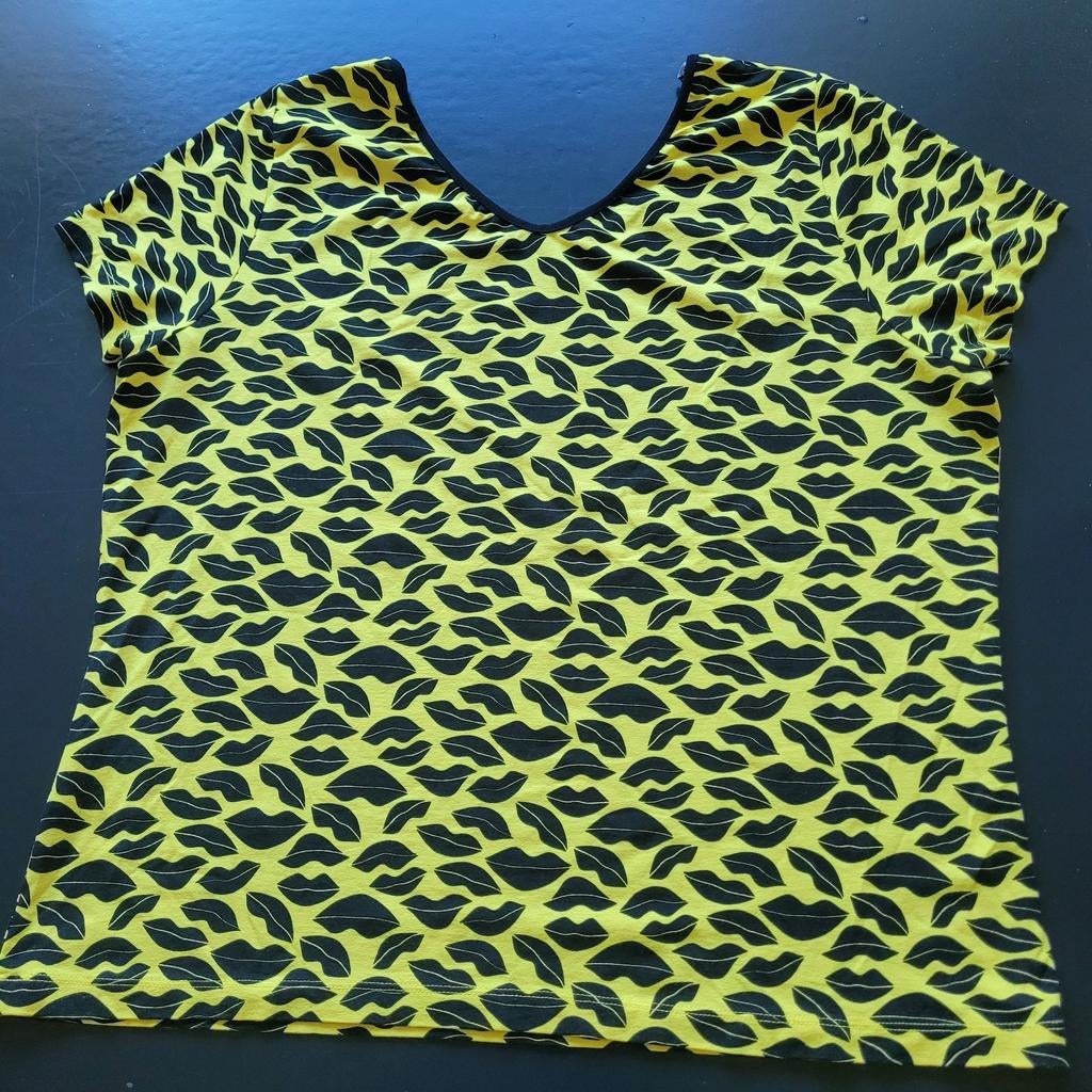 Juffrouw Jansen Top   T shirt. Nieuw!!!, Zwart, Maat 42/44 (L), Nieuw, Ophalen of Verzenden