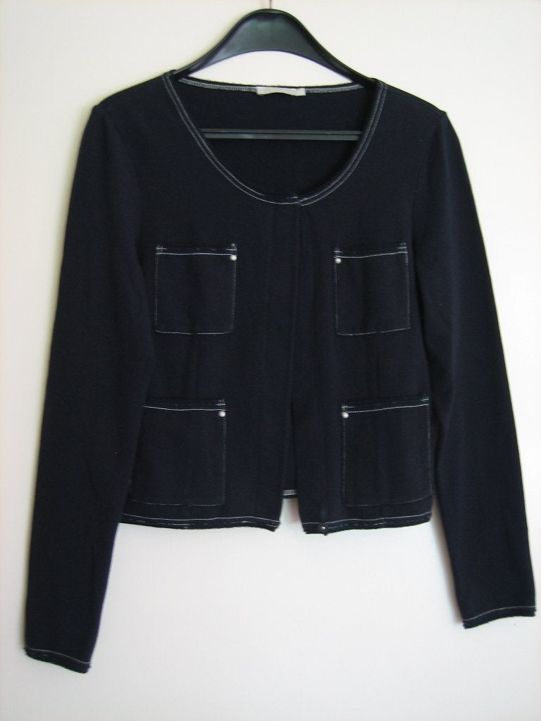 Zeer mooi sportief donkerblauw vest-jasje SYLVER 40 snazzeys, Kleding | Dames, Maat 38/40 (M), Sylver, Nieuw, Jasje