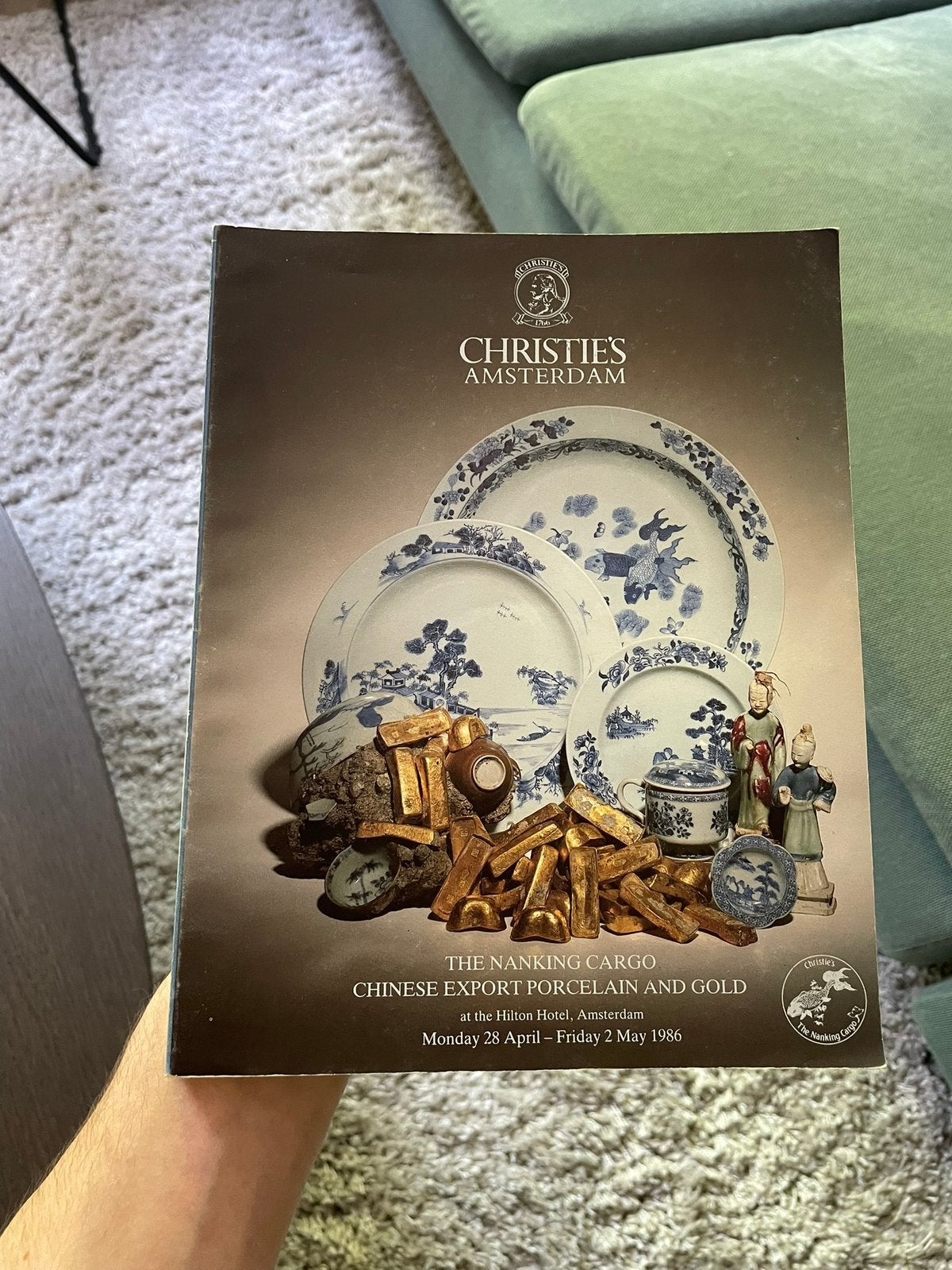 Nanking Cargo catalogus - chinees porselein, Ophalen of Verzenden
