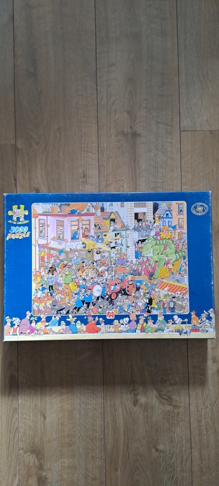 Jan van Haasteren puzzel Carnaval 3000 stukjes, Ophalen of Verzenden, Meer dan 1500 stukjes, Gebruikt, Legpuzzel