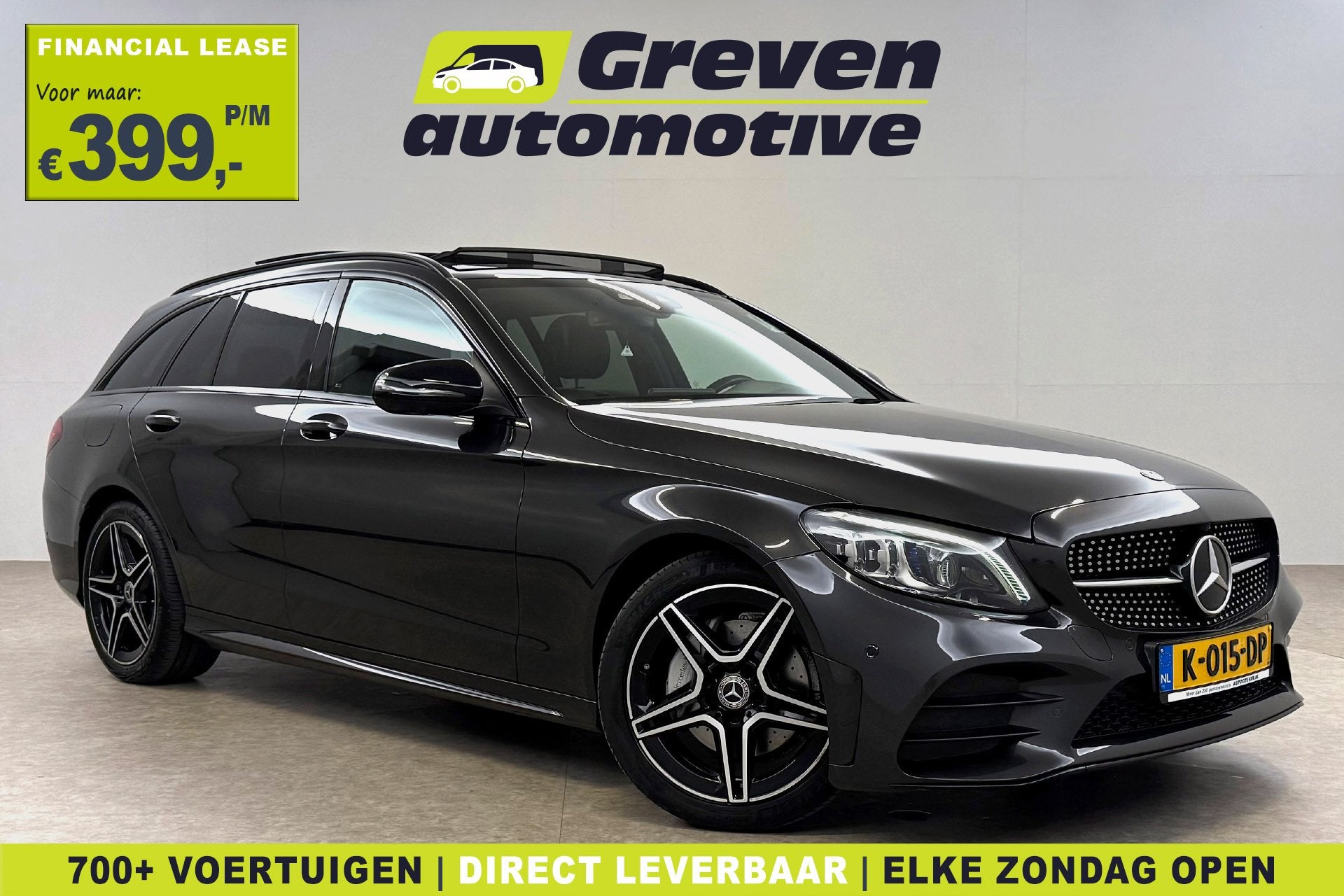Mercedes-Benz C-Klasse 200 AMG 184PK | Pano | 360° | Virtua, Auto's, Automaat, Euro 6, 4 cilinders, 184 pk
